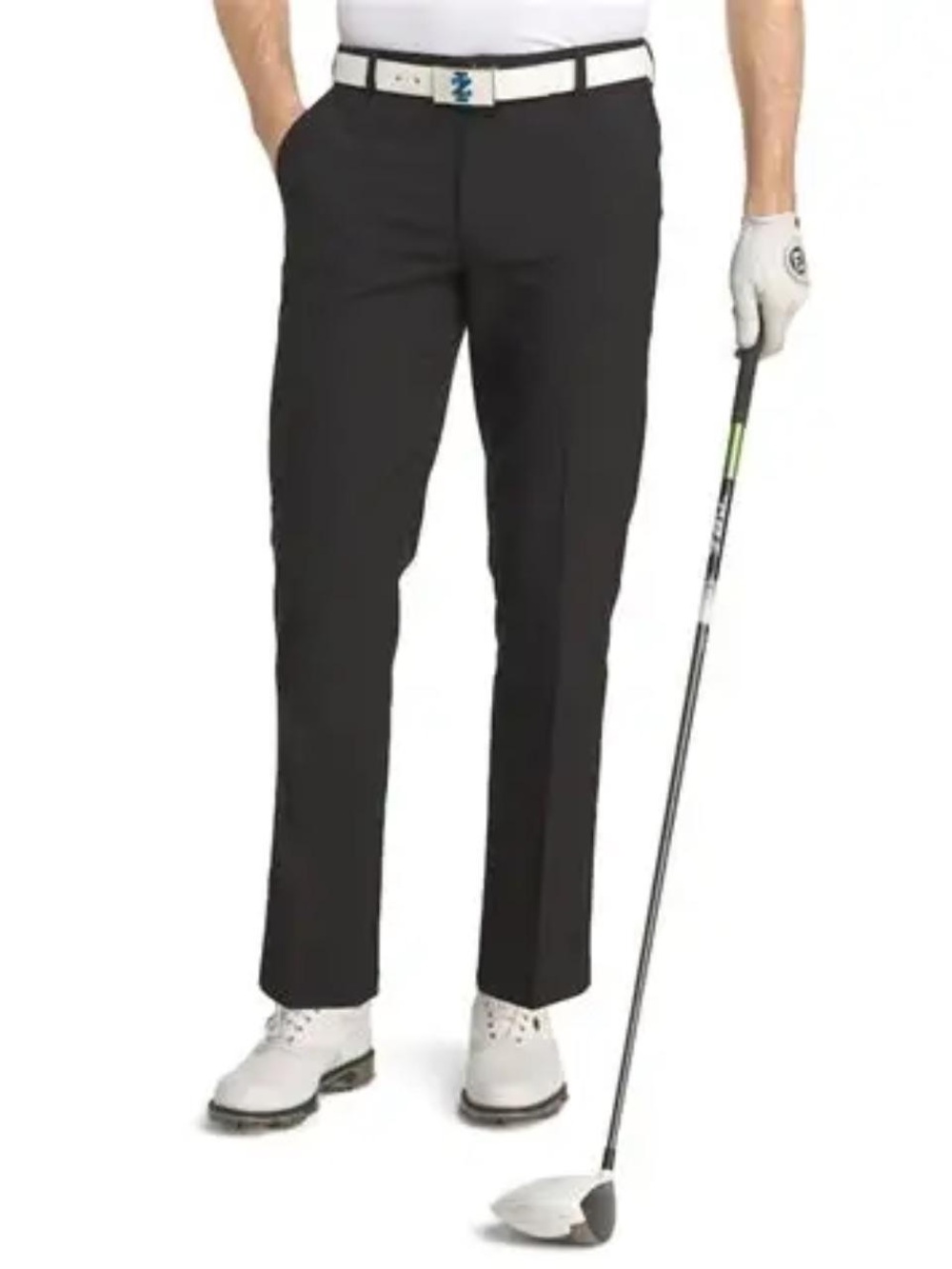 IZOD Golf swing-flex Pant Straight - Black 34x32